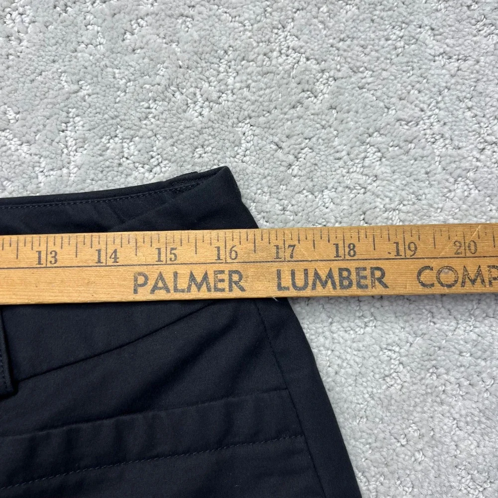 Banana Republic Pants Womens 12P Black Jackson Fit Stretch Trousers‎ Office
